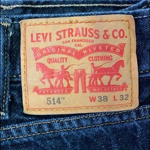 Mens Levi 514 jeans